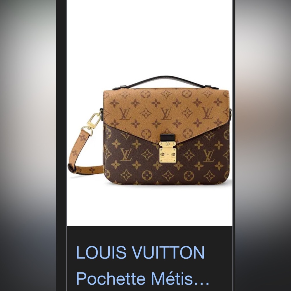Gently worn Authentic Louis Vuitton Pochette Metis Crossbody.